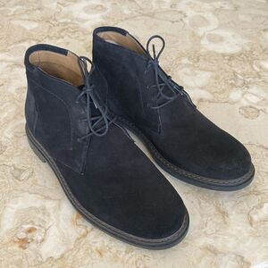 Florsheim Black Suede Chukka Desert Boots